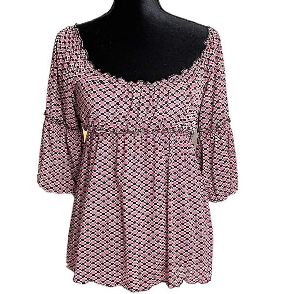 Max Edition | Bishop Sleeve Babydoll Top | Size Small